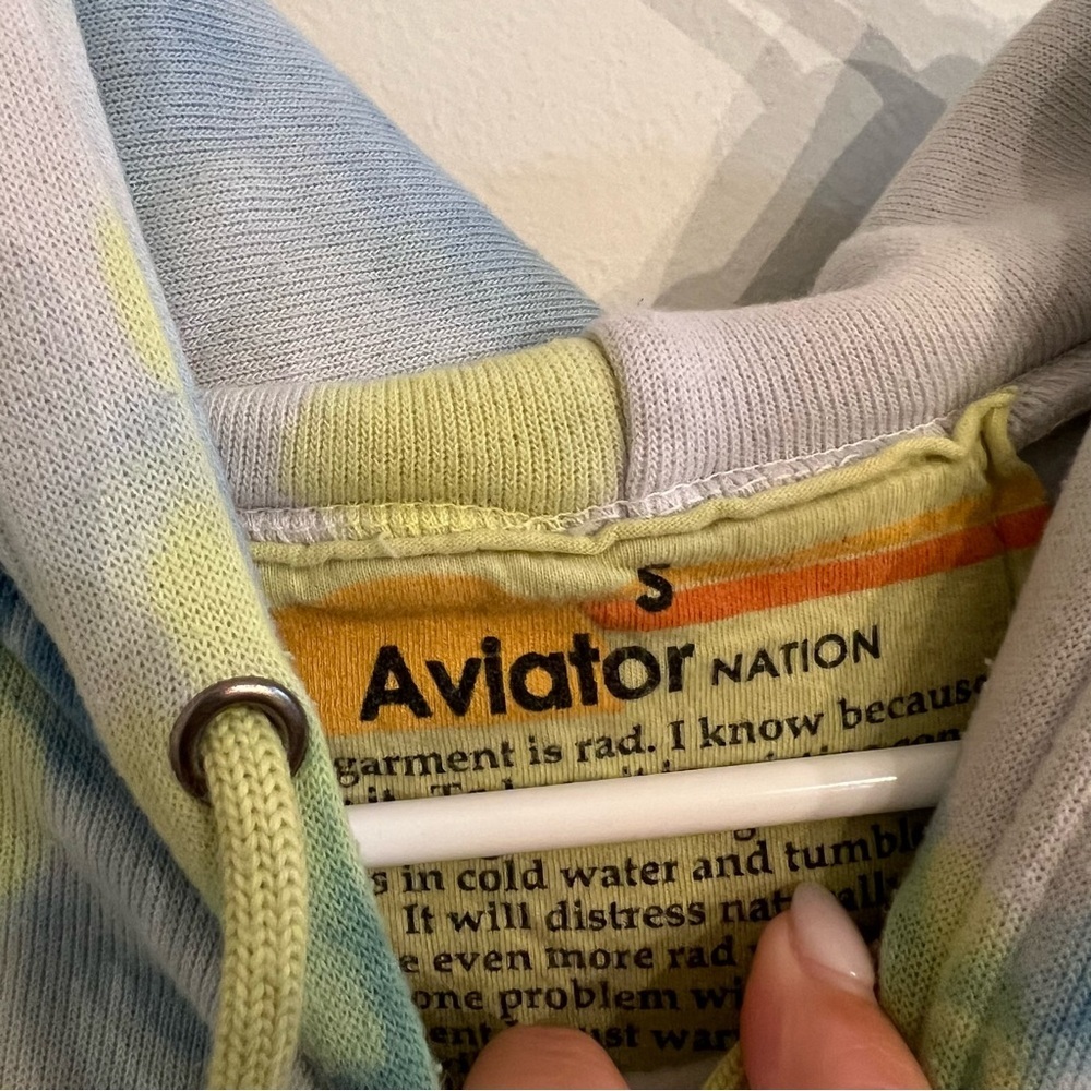Aviator Nation Tie Dye Hoodie - Picture 6 of 7